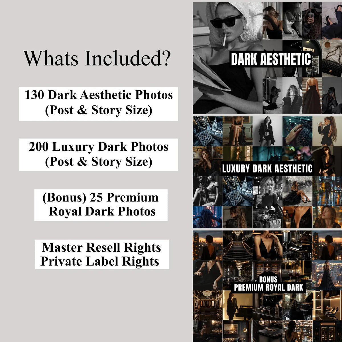 330 Dark Luxury Content Bundle