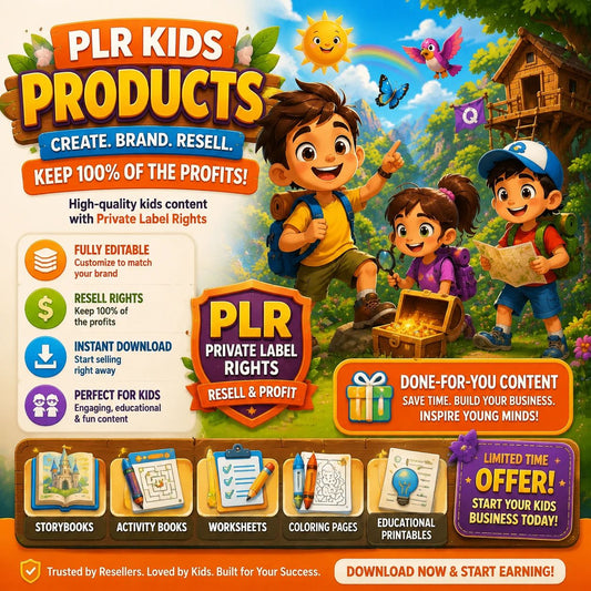 KidsQuest Adventures Volume One Bundle with Resell Rights