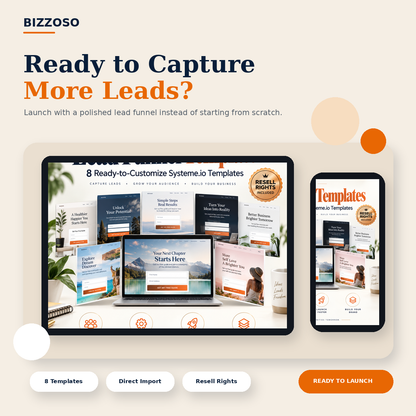 Lead Funnel Templates premium lifestyle mockup