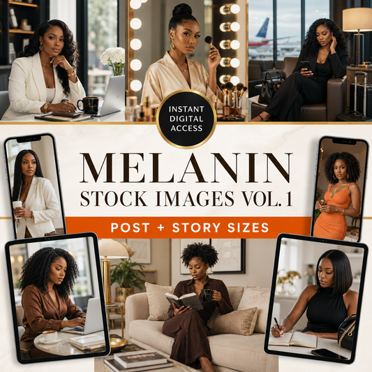 Melanin Stock Images Vol. 1