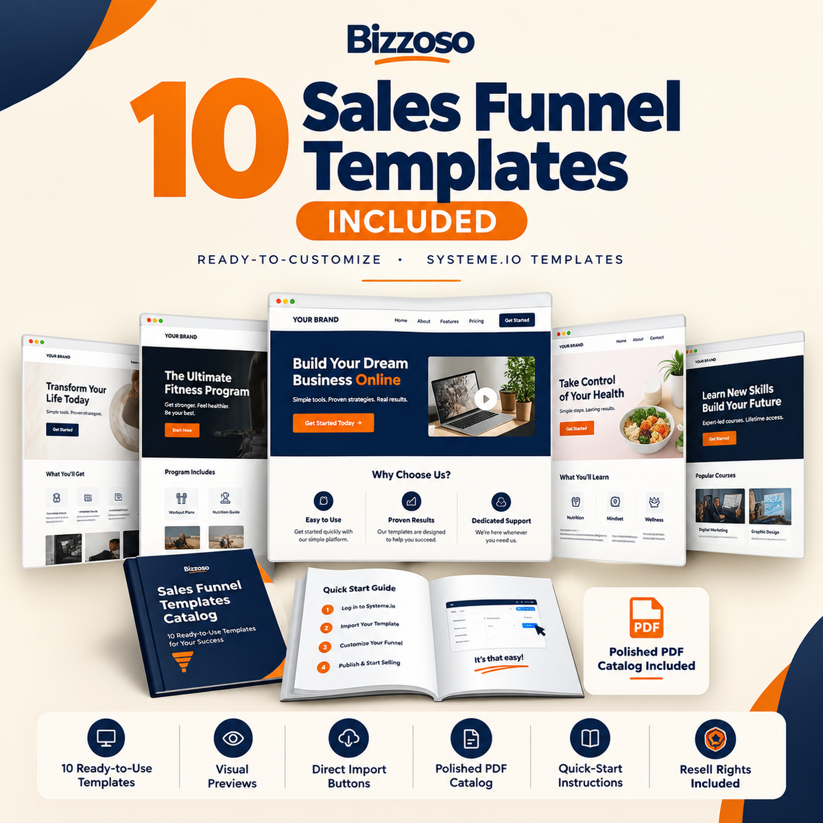 Sales Funnel Templates catalog and quick-start workflow