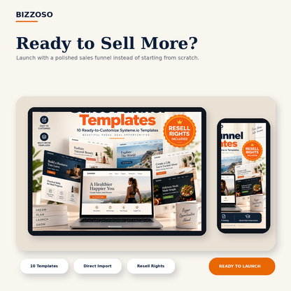 Sales Funnel Templates premium lifestyle mockup