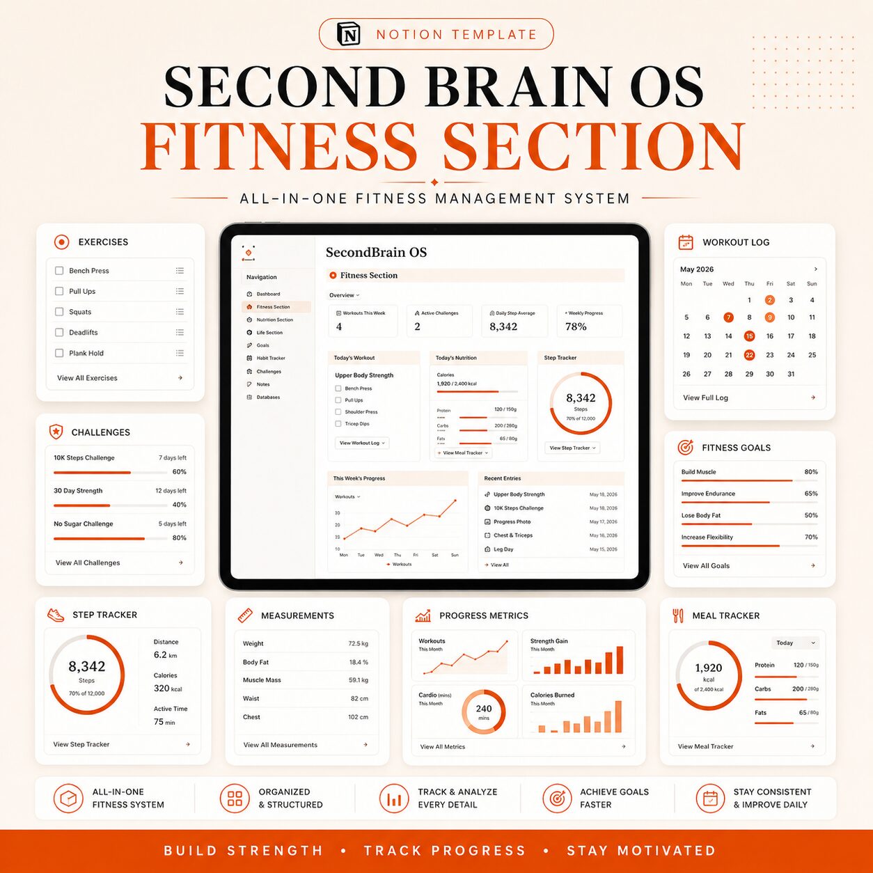 SecondBrain OS | All-in-One Notion Life Planner