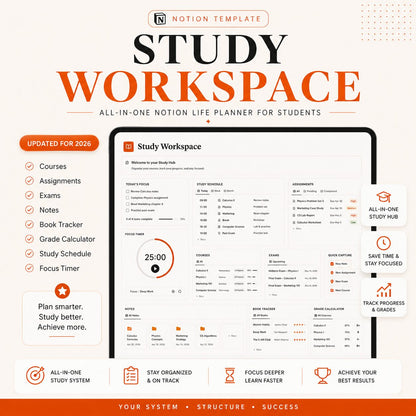 SecondBrain OS | All-in-One Notion Life Planner