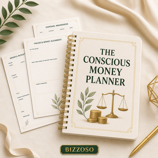 The Conscious Money Planner digital planner template
