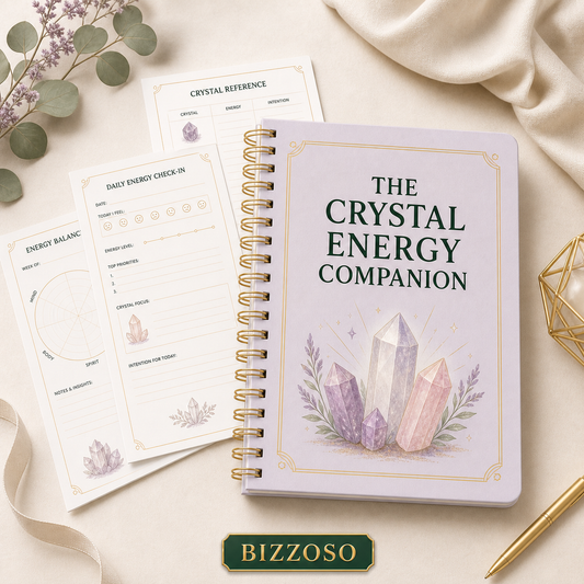 The Crystal Energy Companion digital planner template