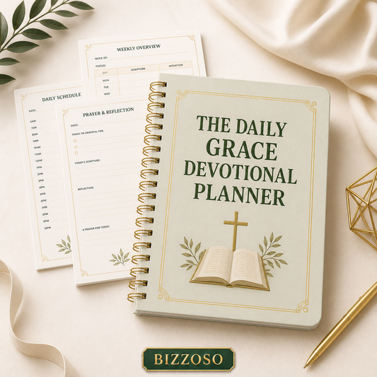 The Daily Grace Devotional Planner digital planner template