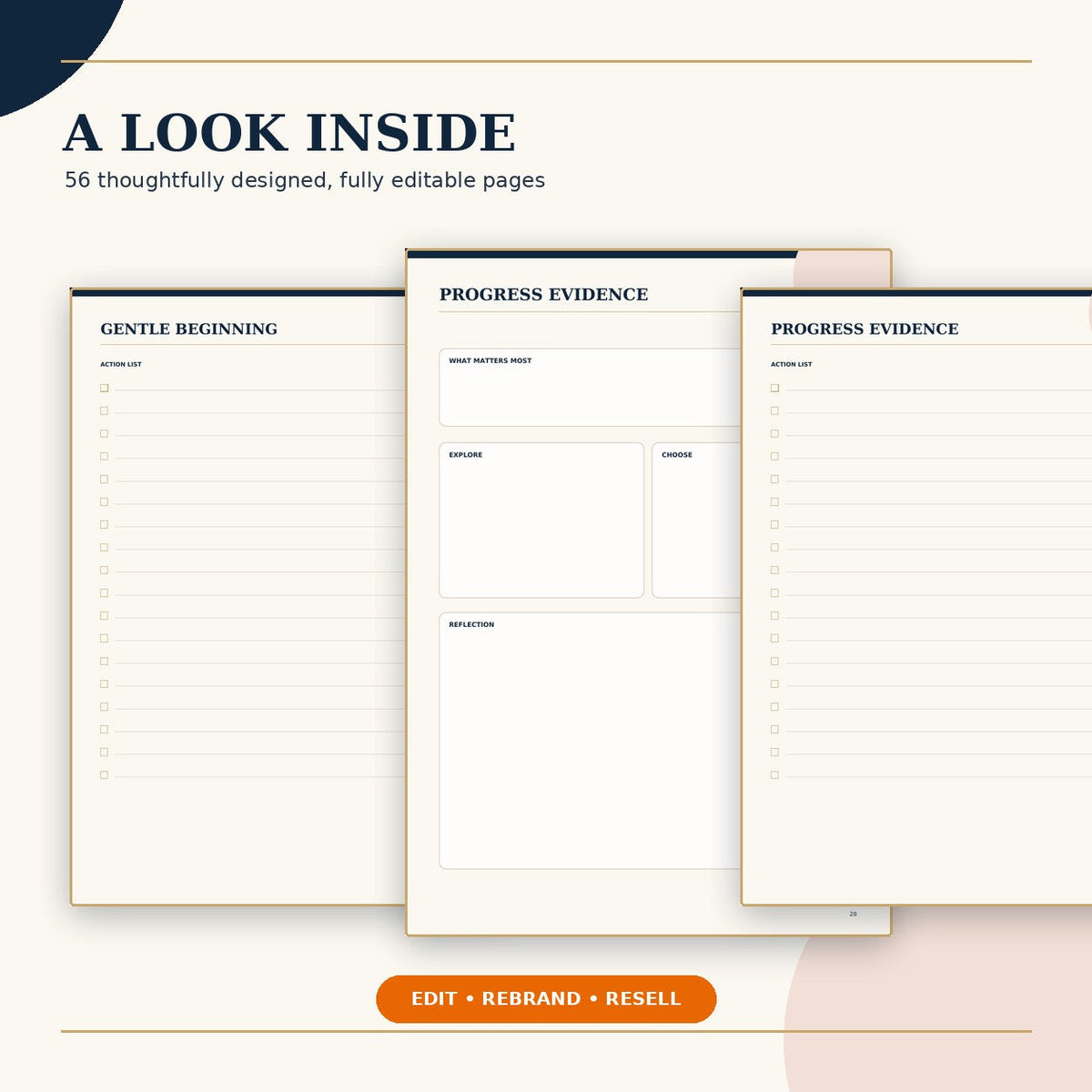 The Emotional Wellness Planner inside preview