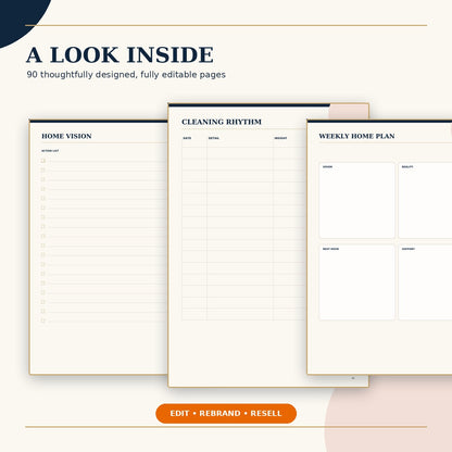 The Inspired Homeschool Planner inside preview