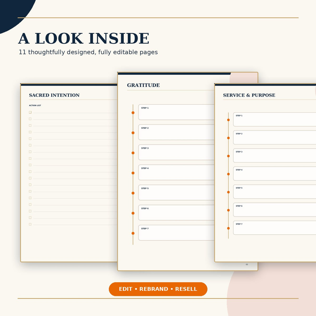 The Prayer & Promise Journal inside preview